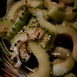 Sunomono salad - hard pass.