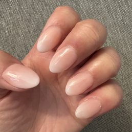 Ombré almond shaped