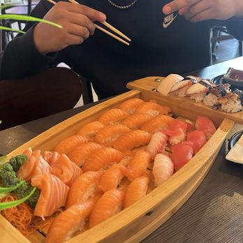 Sushi Ichii - 20 Pc Salmon salmon sashimi - Sushi Bars Near Me - Katy, Texas Sushi Ichii - 20 Pc Salmon salmon sashimi - Sushi Bars Near Me - Katy, Texas
