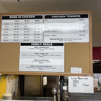 Sunny's Chicken - The menu - Desserts Near Me - Greenwood, Indiana Sunny's Chicken - The menu - Desserts Near Me - Greenwood, Indiana