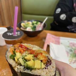 Taichi Bubble Tea - 1 Protein Sushi Burrito
