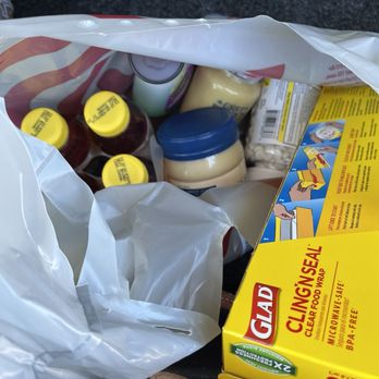 Target - damaged. out of date. crammed dozen items in one bag. saltines squashed and box split open. idiots. - Department Stores Near Me - Cathedral City, California