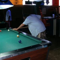 Bikini Bay Sports Bar & Grill - Pat playing pool