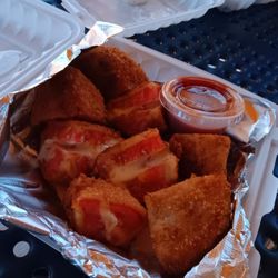 Mike's Bayshore Cafe - Fried Tomatoes
