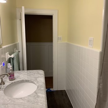 Porcelain Effects Tub & Tile Resurfacing - After - General Contractors Near Me Porcelain Effects Tub & Tile Resurfacing - After - General Contractors Near Me