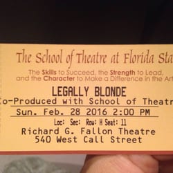 The School of Theatre At Florida State - Legally Blonde (the musical)
