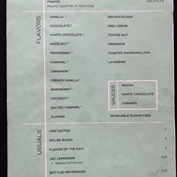Menu Menu