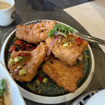 Palette Dim Sum & Seafood - Salt and pepper pork tenderloin - Chinese Near Me - Tustin, California