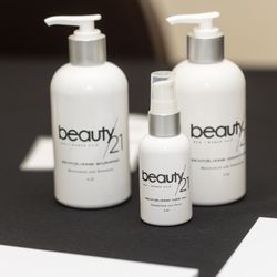 Beauty21 Academy - Beauty21 Shampoo, Conditioner, and hair oil