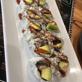 Akame Sushi - Unagi Avocado Roll also yummy some of the avocado was very hard. - Sushi Bars Near Me - Roseville, California