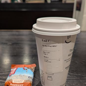 Starbucks - Grande flat white - Coffee & Tea Near Me - Cincinnati, Ohio