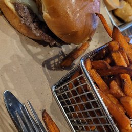 Cheese Curd Burger