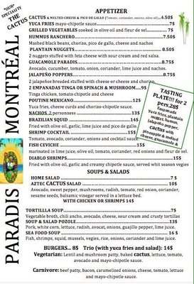 Menu photo 7 Don Nopal Montreal, QC Menu photo 7 Don Nopal Montreal, QC