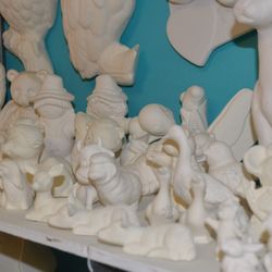 We have lots of fun themed and holiday ceramics for you to choose from!