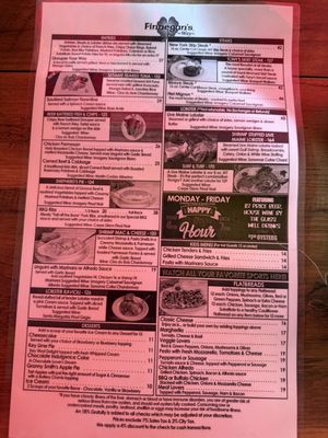 Menu photo 1 Finnegan's Way Miami Beach, FL Menu photo 1 Finnegan's Way Miami Beach, FL