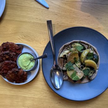 Rose Mary - Zucchini fritters and Szopska Salata - Italian Near Me - Chicago, Illinois Rose Mary - Zucchini fritters and Szopska Salata - Italian Near Me - Chicago, Illinois