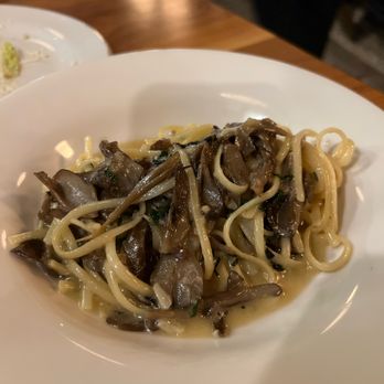 Champagne Tiger - Truffle Mushroom Linguine - French Near Me - Denver, Colorado