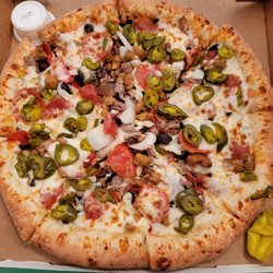 Papa Johns Pizza - Large Pizza. DEEEELICIOUS!