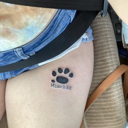 Horrible tattoo..the letters look awful.. Horrible tattoo..the letters look awful..