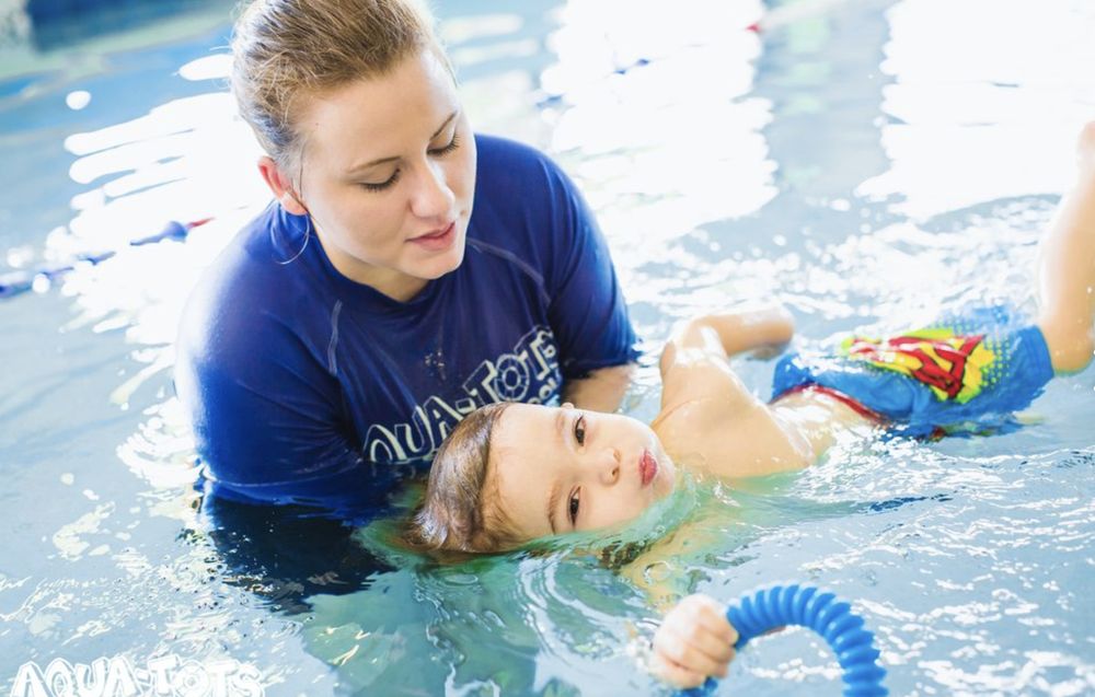 Aqua-Tots Swim School Schererville Logo