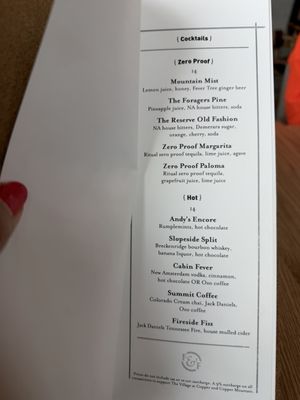 Menu photo 2 Forage & Feast Frisco, CO