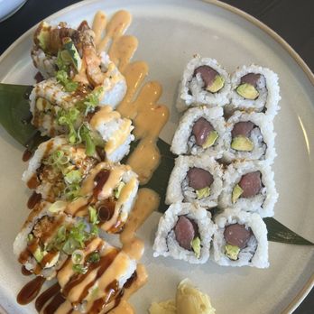 Ceviche Dozo Sushi & Ceviche - Shrimp Tempura Roll Tuna and Avocado Roll - Sushi Bars Near Me - Hollywood, Florida Ceviche Dozo Sushi & Ceviche - Shrimp Tempura Roll Tuna and Avocado Roll - Sushi Bars Near Me - Hollywood, Florida