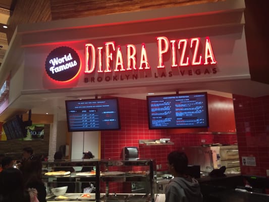 DiFara Pizza at Caesars Palace by null