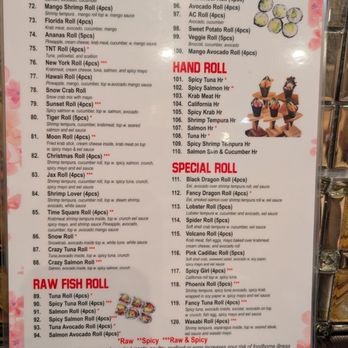 The Sushimo - Menu - Sushi Bars Near Me - Merritt Island, Florida The Sushimo - Menu - Sushi Bars Near Me - Merritt Island, Florida