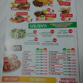 Doner King Kebab & Pizza 2 - The menu - Pizza Near Me - Torres Vedras, 11 Doner King Kebab & Pizza 2 - The menu - Pizza Near Me - Torres Vedras, 11