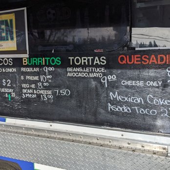 Taqueria Guerrero - Menu - Mexican Near Me - Spokane, Washington Taqueria Guerrero - Menu - Mexican Near Me - Spokane, Washington