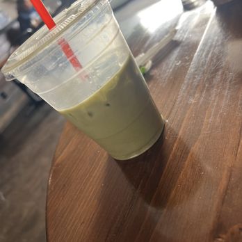 La Terraza Cafe - Matcha Green Tea latte - Cafes Near Me - Los Angeles, California