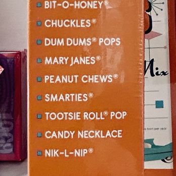 Quincy's Candy Shop - A selection of '50's candies. - Candy Stores Near Me - Wappingers Falls, New York