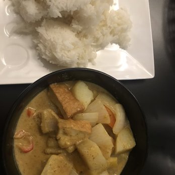 Pho Real Kitchen & Bar - Vegan yellow curry- so delicious!! - Asian Fusion Near Me - Des Moines, Iowa Pho Real Kitchen & Bar - Vegan yellow curry- so delicious!! - Asian Fusion Near Me - Des Moines, Iowa