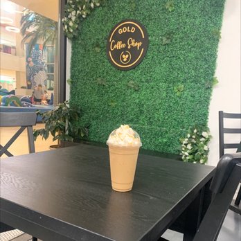Gold Coffee Shop - Large Caramel frappe- $6.73 - Coffee & Tea Near Me - Carlsbad, California
