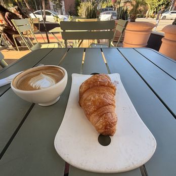 Le Pain Quotidien - Mocha and croissant - Breakfast & Brunch Near Me - Encino, California Le Pain Quotidien - Mocha and croissant - Breakfast & Brunch Near Me - Encino, California