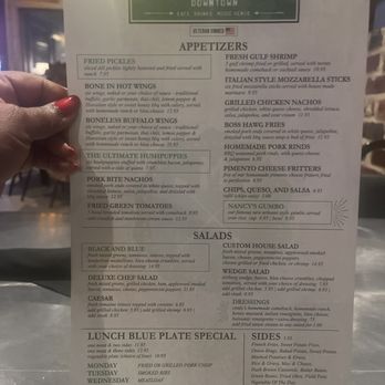 Martin's Downtown - Menu - American Near Me - Jackson, Mississippi Martin's Downtown - Menu - American Near Me - Jackson, Mississippi