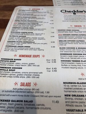 Menu photo 4 Cheddar's Scratch Kitchen Dallas, TX