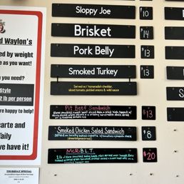 Sandwich menu Sandwich menu