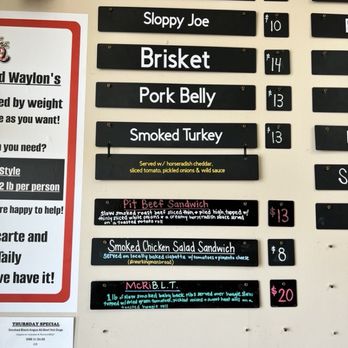 Wild Waylon's BBQ - Sandwich menu - Barbeque Near Me - Fredericksburg, Virginia Wild Waylon's BBQ - Sandwich menu - Barbeque Near Me - Fredericksburg, Virginia