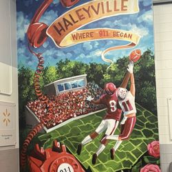 Walmart - Mural at the entrance