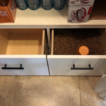Ironwood Carpentry - Custom dog food container! - Carpenters Near Me Ironwood Carpentry - Custom dog food container! - Carpenters Near Me