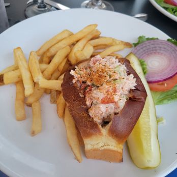 Tavern On The Point - Lobster roll with a side of fries. - Cocktail Bars Near Me - Chicago, Illinois Tavern On The Point - Lobster roll with a side of fries. - Cocktail Bars Near Me - Chicago, Illinois