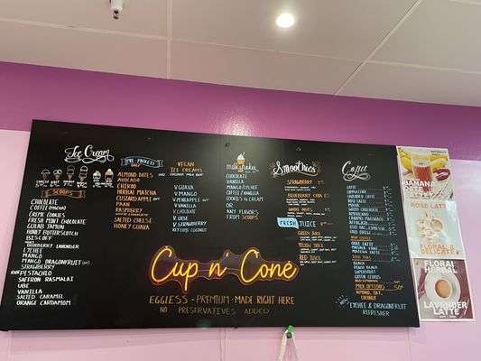 Menu photo 6 Cup N Cone Sunnyvale, CA