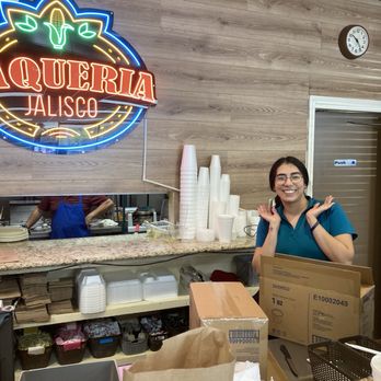 Taqueria Jalisco - Very pleasant and happy waitress - Mexican Near Me - San Antonio, Texas Taqueria Jalisco - Very pleasant and happy waitress - Mexican Near Me - San Antonio, Texas