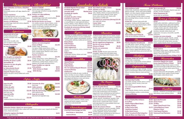 Menu photo 6 Mama Puebla Bronx, NY