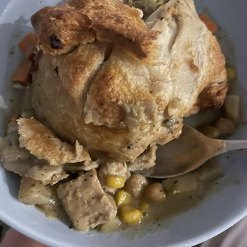 Element Gastropub - Chicken pot pie (take away) So good! - Vegetarian Near Me - Raleigh, North Carolina