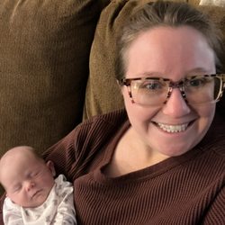 Peace Love Birth Services - My doula clients baby