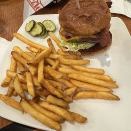 Crispy Bacon Burger Crispy Bacon Burger