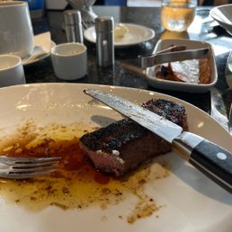 My partially eaten steak.