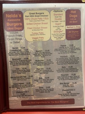 Menu photo 4 Nelda's Diner Lake Isabella, CA Menu photo 4 Nelda's Diner Lake Isabella, CA